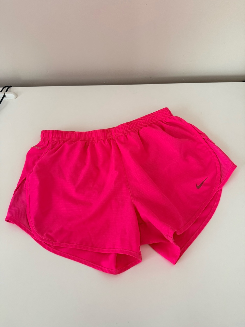 Nike Neon Pink Running Shorts